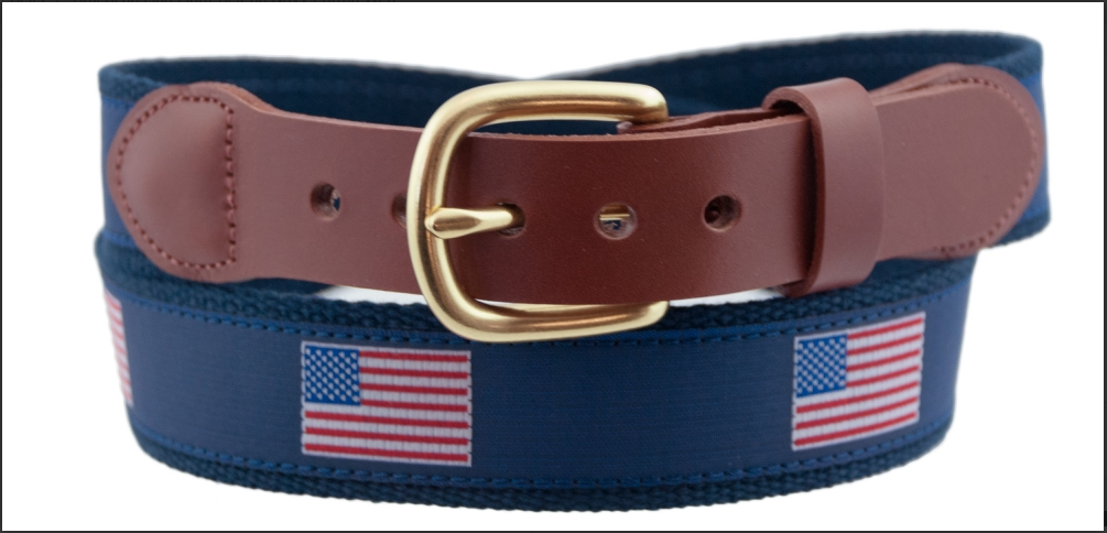 American Flag Belt